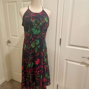 Just...Taylor Floral High Low Halter Sundress